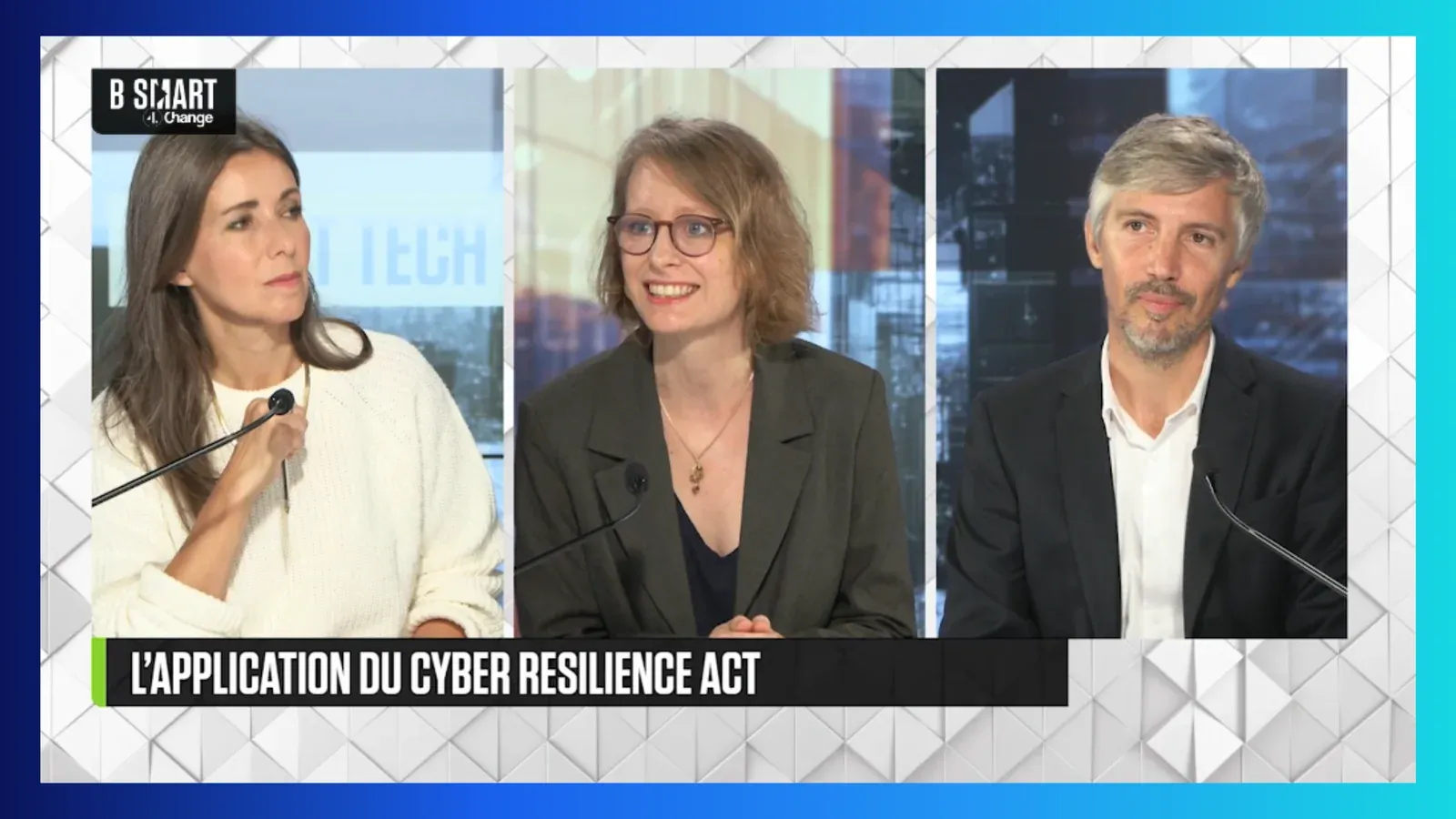 Émission SMART TECH sur B SMART consacrée au Cyber Resilience Act, avec Hoctave et InfraNum